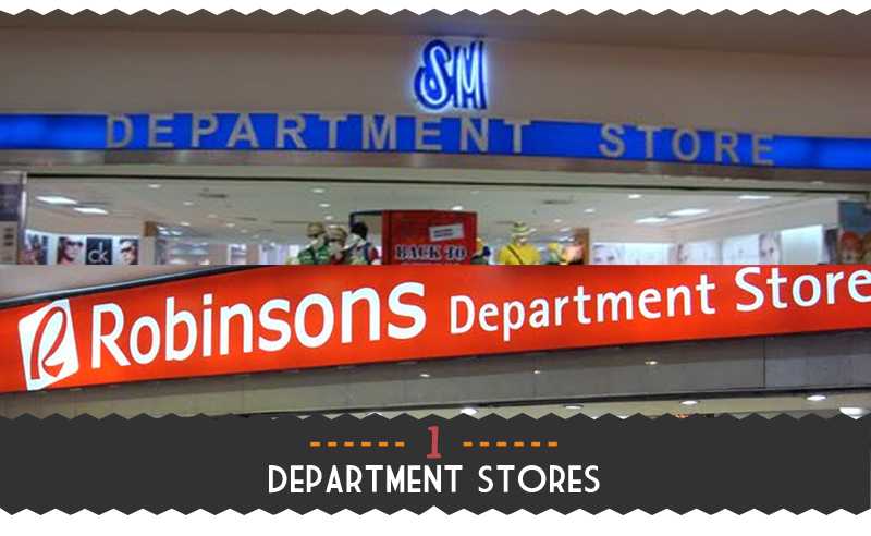 1. Department Stores 1. Department Stores