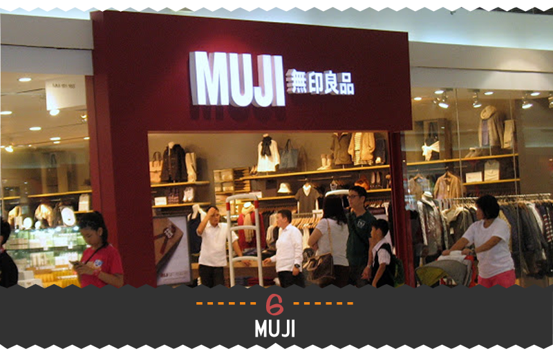 6. MUJI 6. MUJI