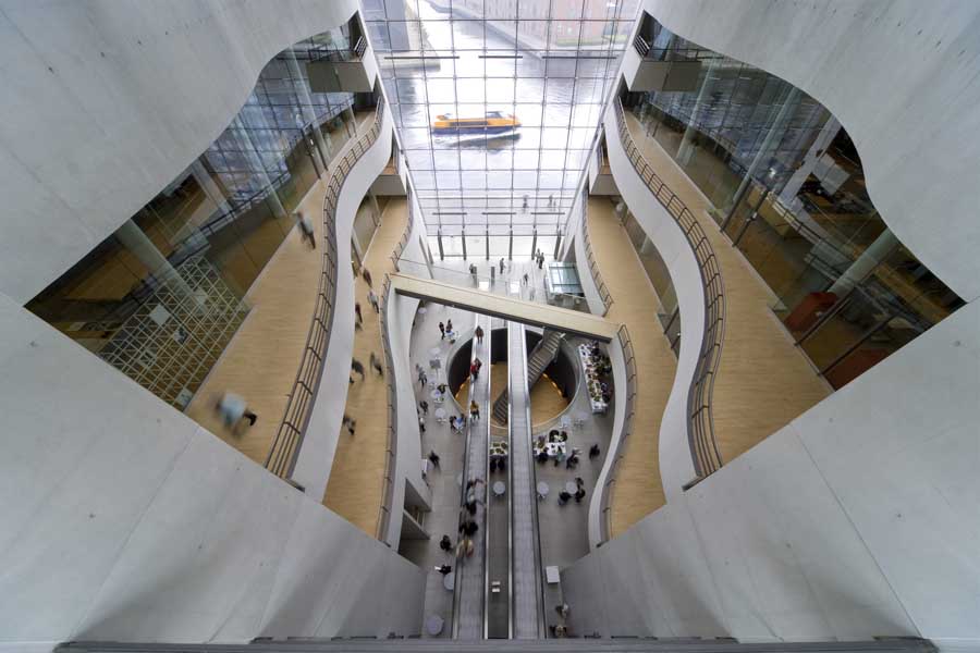 Library of Copenhagen interior