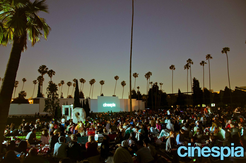 Cinespia Hollywood Forever Cemetery in California