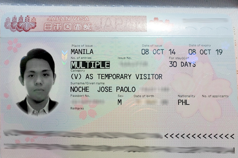 form japan visa application uae Japanese a to Visa How Travel: Get Pinoy