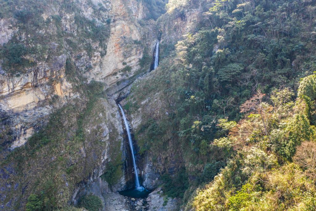 Shuanglong Waterfalls