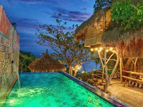 Tree House by the ocean with pool - pool