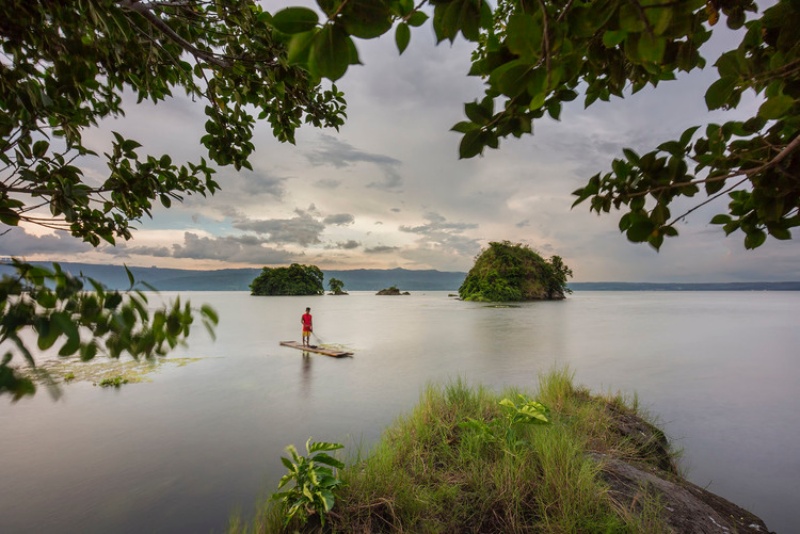 Taal Lake view